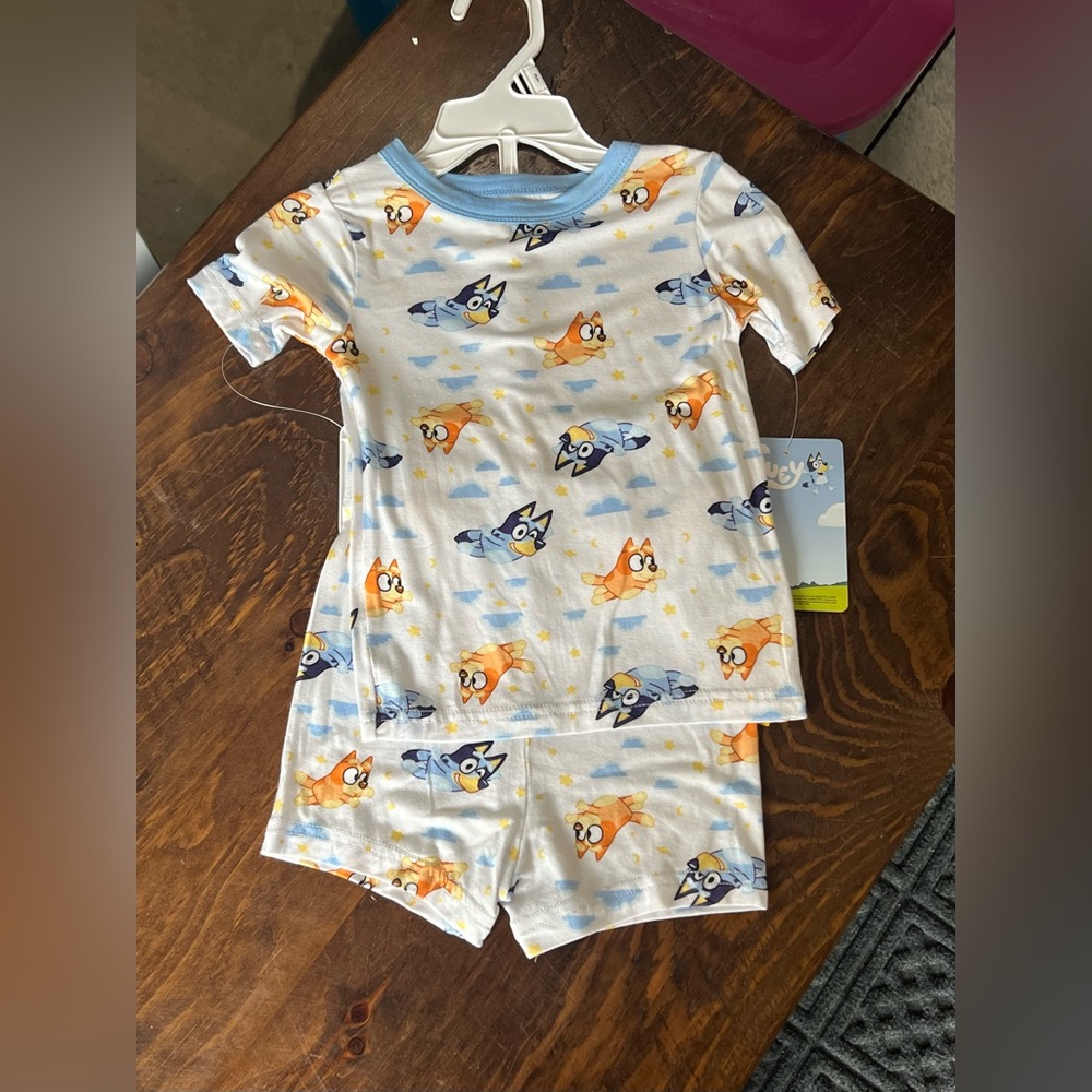NWT Bluey Pajamas 3t